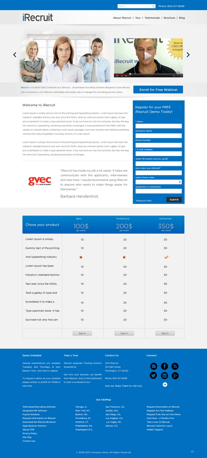 Web Design by pb for this project | Design #2367479