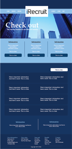 Web Design by Jacquelinemjdesign for this project | Design #2426912