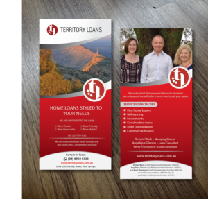 Flyer Design by alex989 for Territory Loans | Design: #11986753