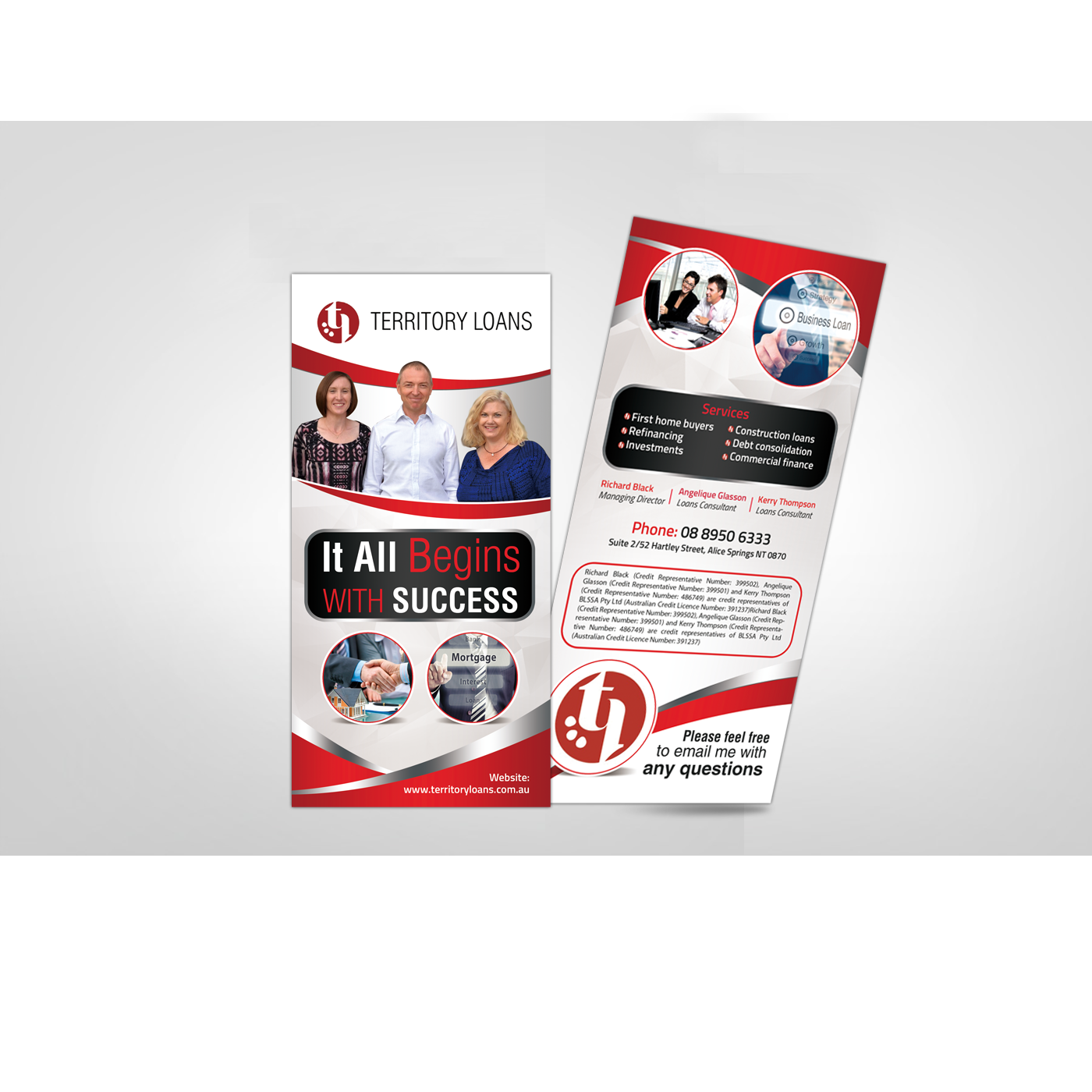 Flyer Design by debdesign for Territory Loans | Design #11930238