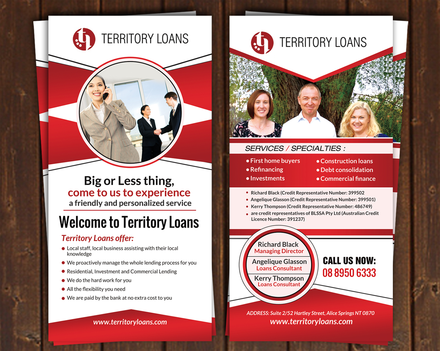 Flyer Design by creative.bugs for Territory Loans | Design #11918105