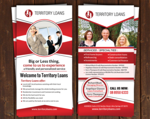 Flyer Design by creative.bugs for Territory Loans | Design: #11918105