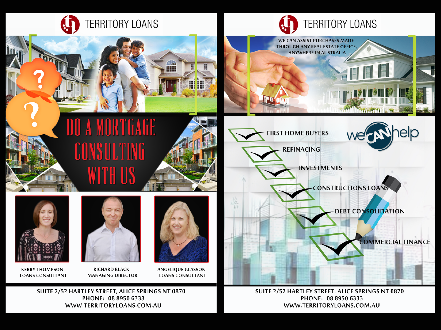 Flyer Design by nabla for Territory Loans | Design #11932141