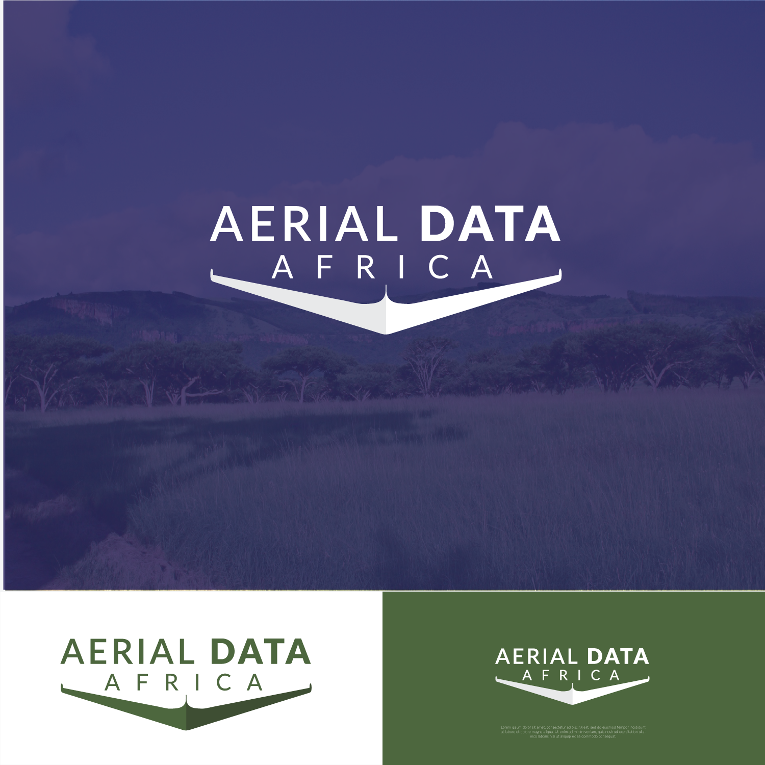 Logo Design by iparfois for Aerial Data Africa | Design #12023145