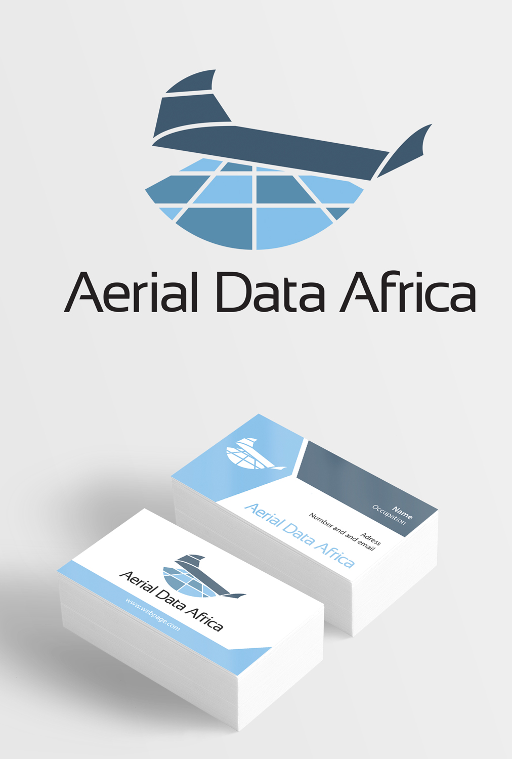 Logo Design by Anderson NoiseChaos for Aerial Data Africa | Design #11923292