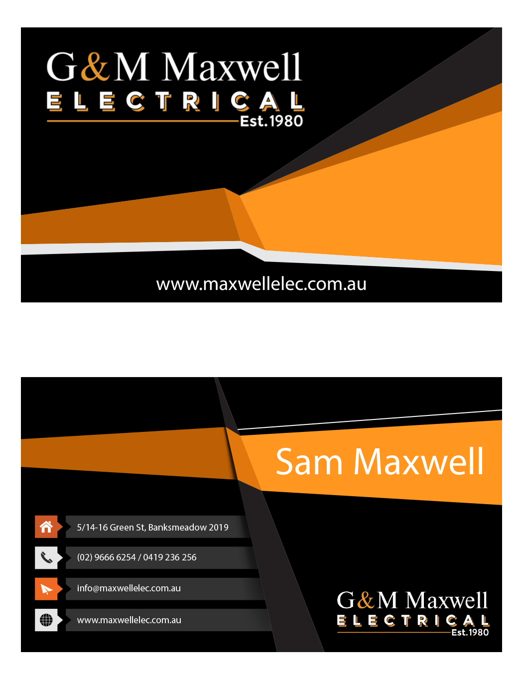 Business Card Design by Daniel Mirón for this project | Design #11923314