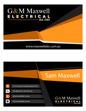 Business Card Design by Daniel Mirón