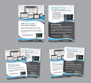 Navigator IP Access Control Data Sheet | Flyer Design by Achiver