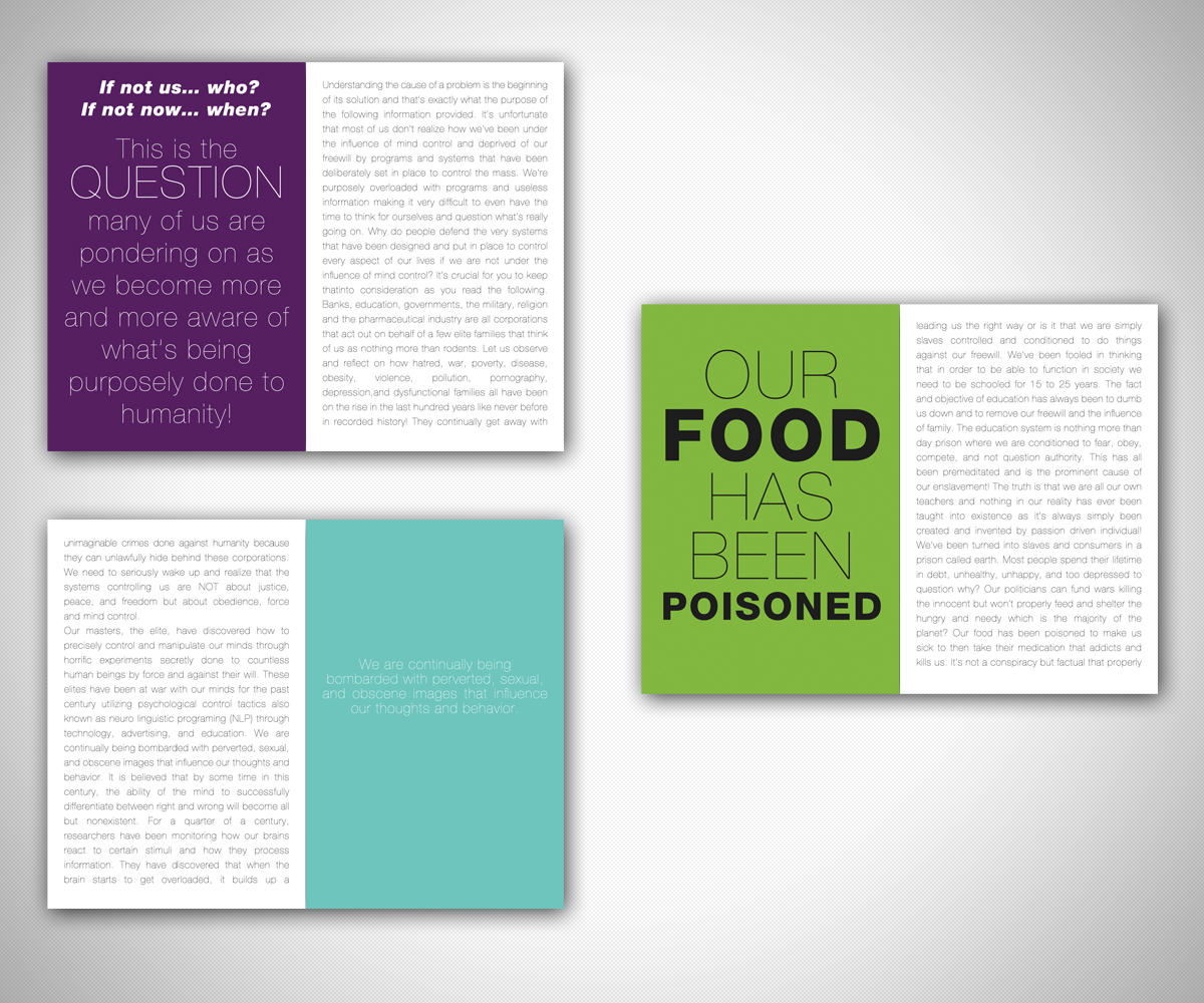 Diseño de Brochure por neboica para este proyecto | Diseño #2363729
