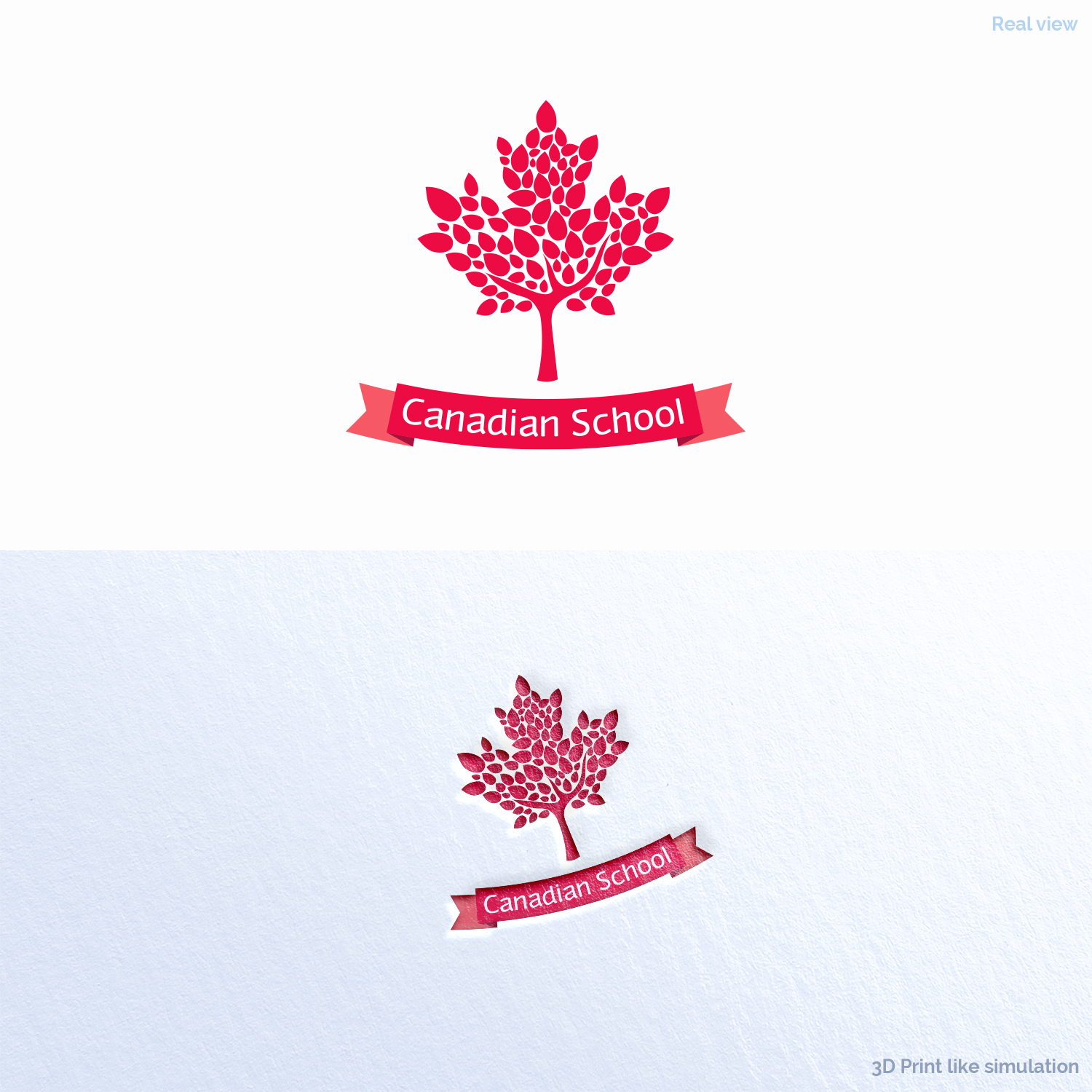 Diseño de Logo por Anthony para Escola Canadense de Niterói | Diseño #12021745
