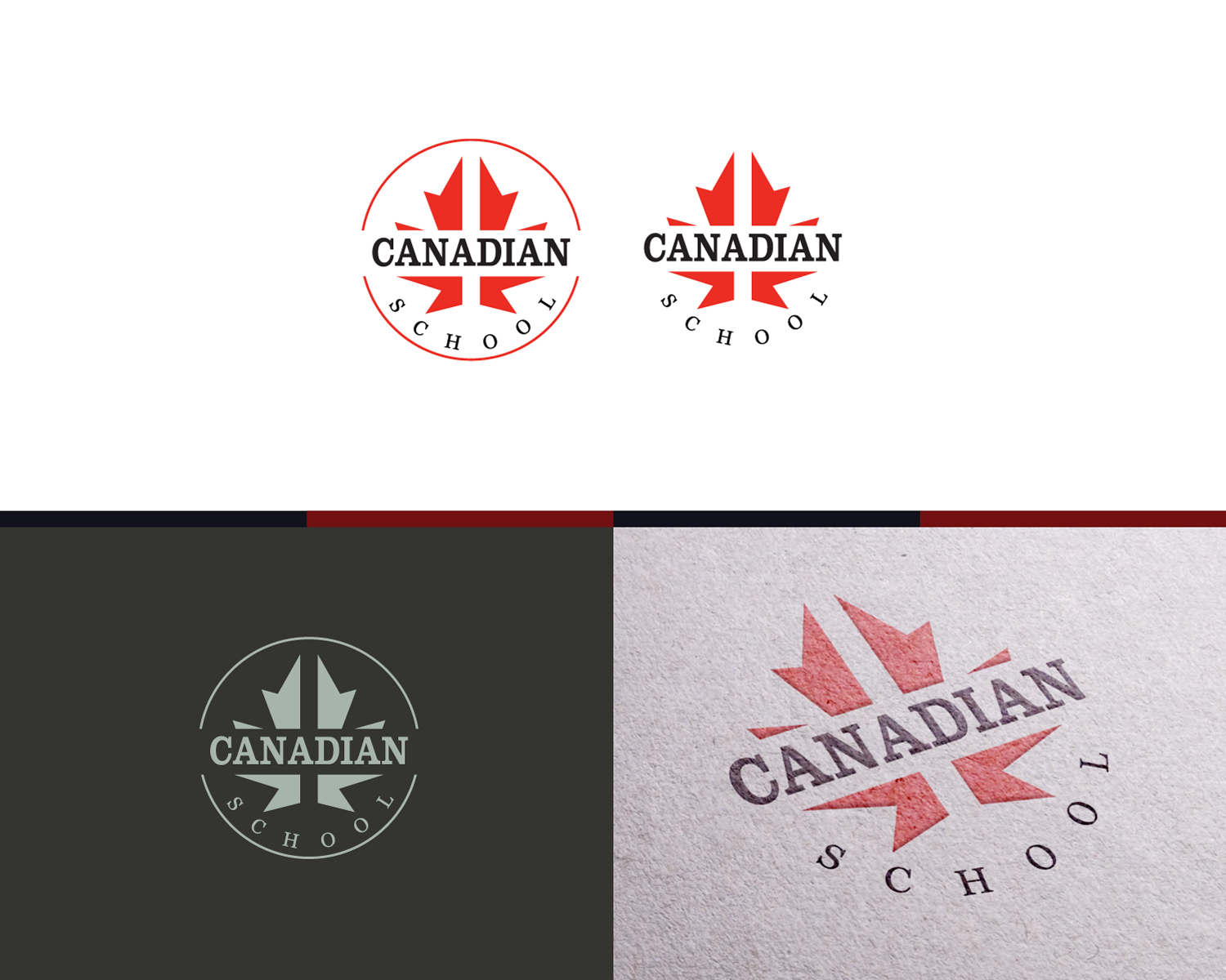 Logo Design by anonrotide for Escola Canadense de Niterói | Design #12016397
