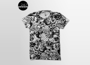 Design de T-shirt par 24-7 DESIGN pour Cloudy Collaborations, LLC | Design : #11964786