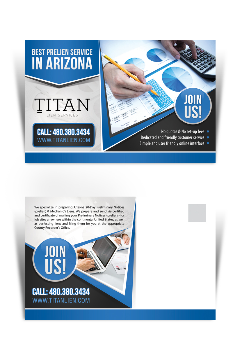 Diseño de Postal por debdesign para CreditSuppliers | Diseño #11930150