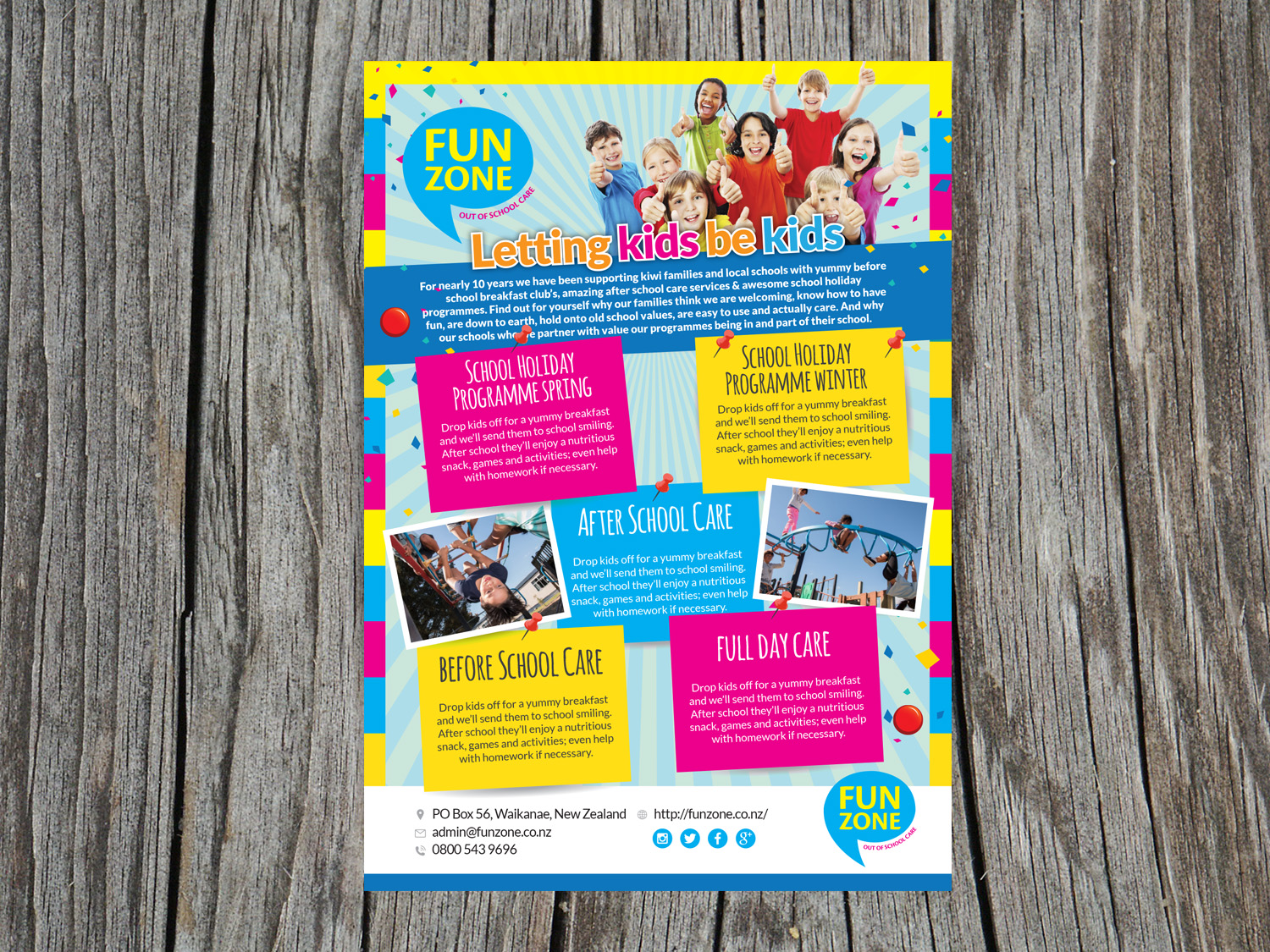 Design de Flyer par Priyo Subarkah pour Fun Zone Group Ltd | Design #12023370