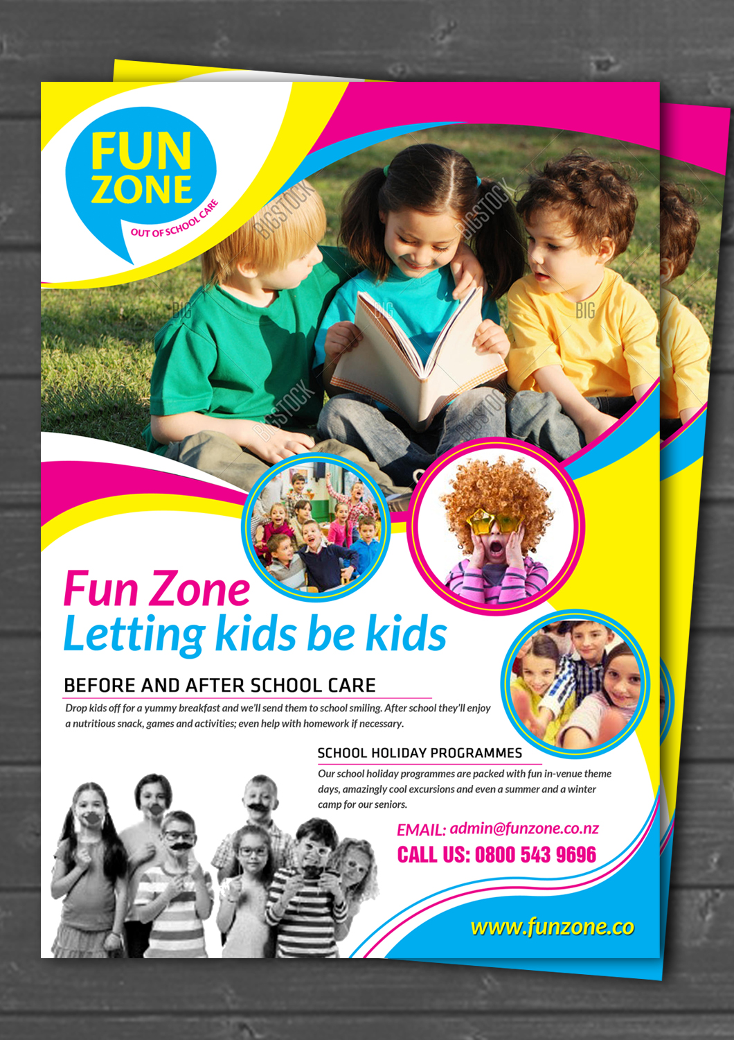 Design de Flyer par creative.bugs pour Fun Zone Group Ltd | Design #11927491