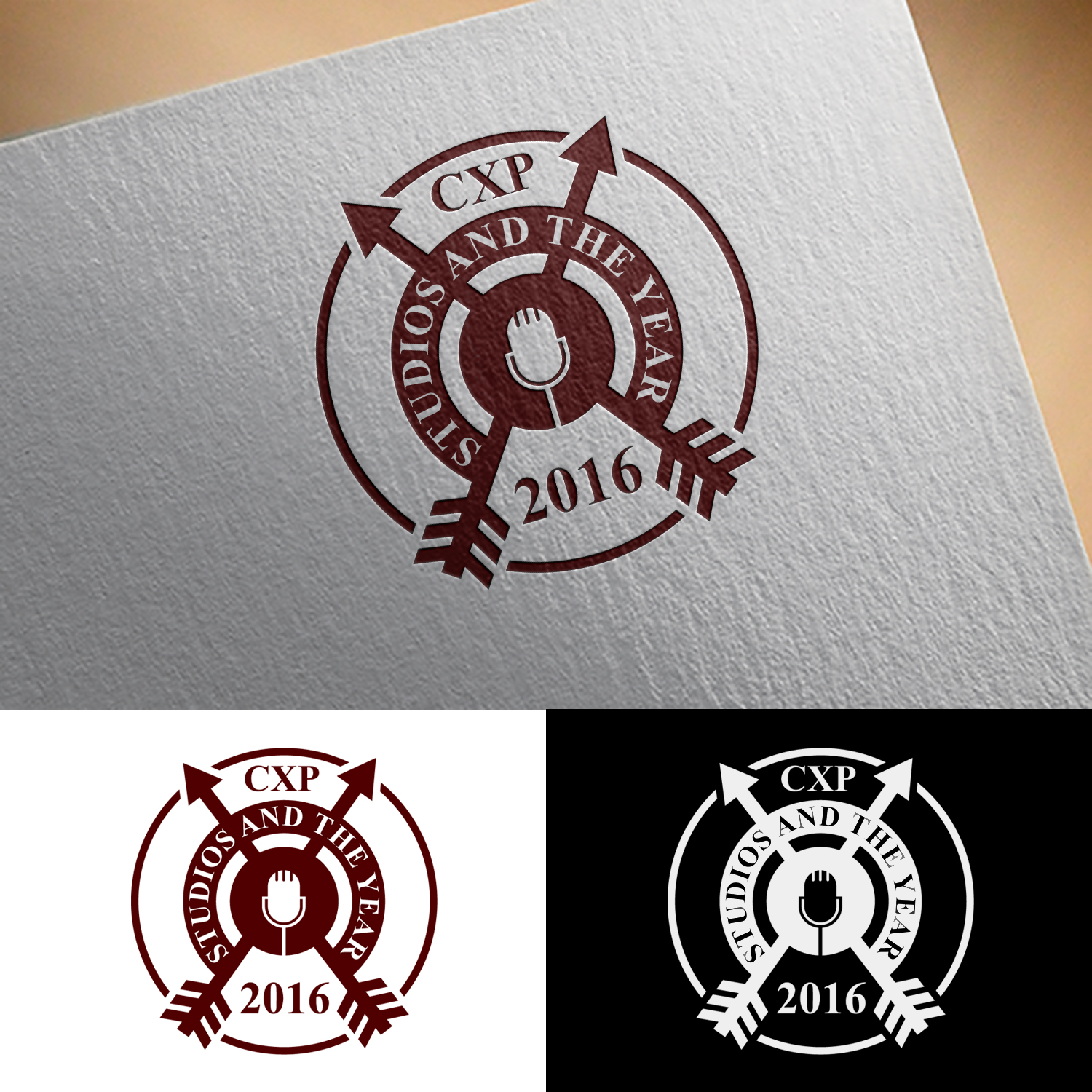 Logo Design by Next Screen Infotech for CXP Studios | Design #11930168