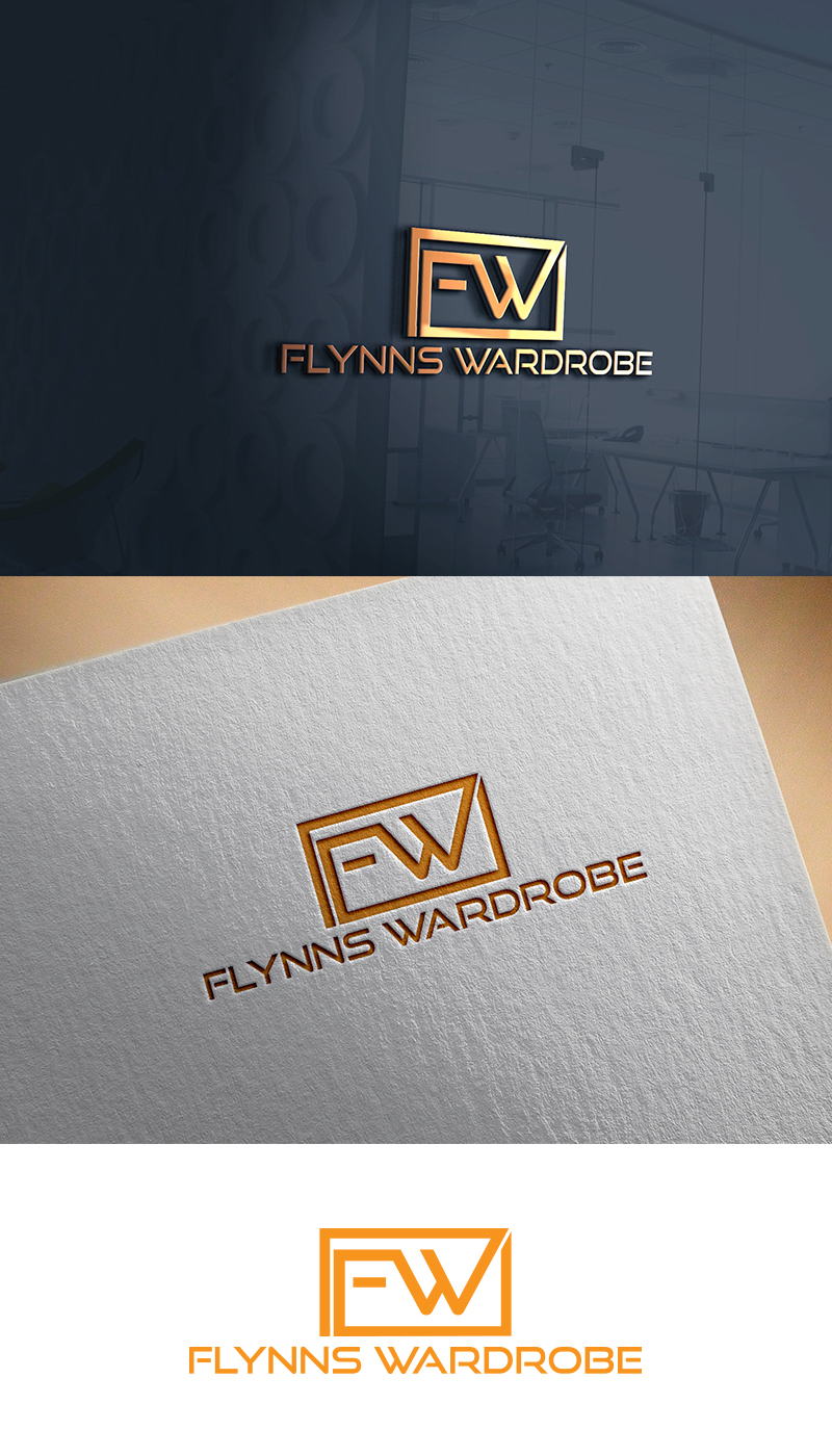 Logo Design by saeinpahore41504 for Flynn's Wardrobe | Design #11952338