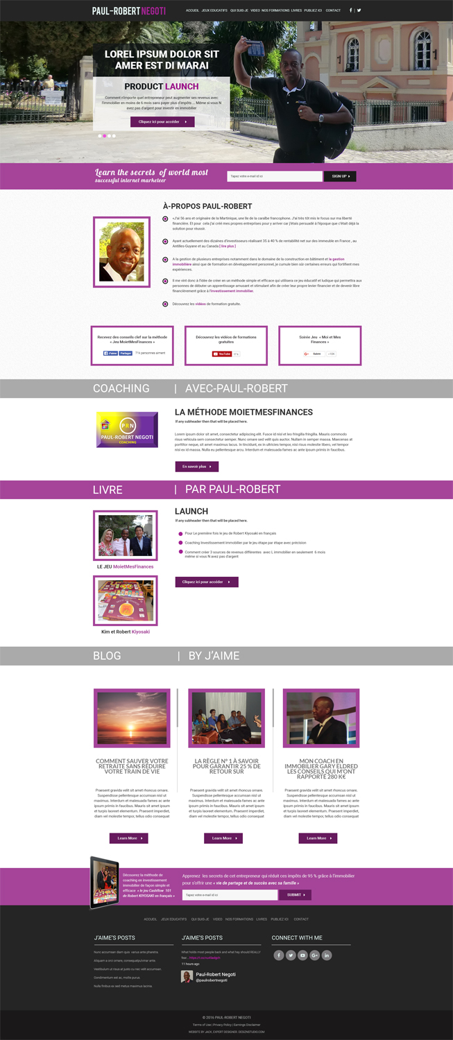 Web Design by Expert Designer for Positive impact | Design #12168319