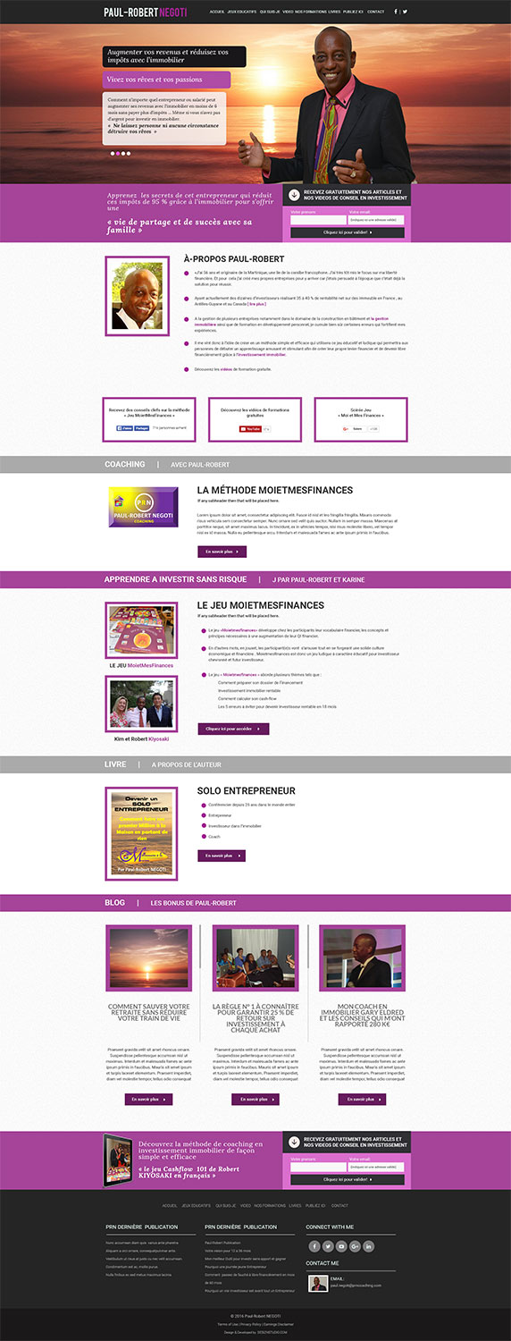 Diseño Web por Expert Designer para Positive impact | Diseño #12232187