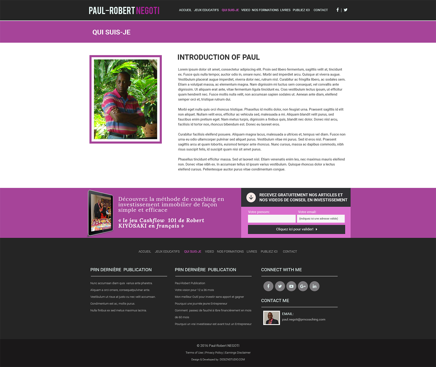 Web-Design von Expert Designer für Positive impact | Design #12232927