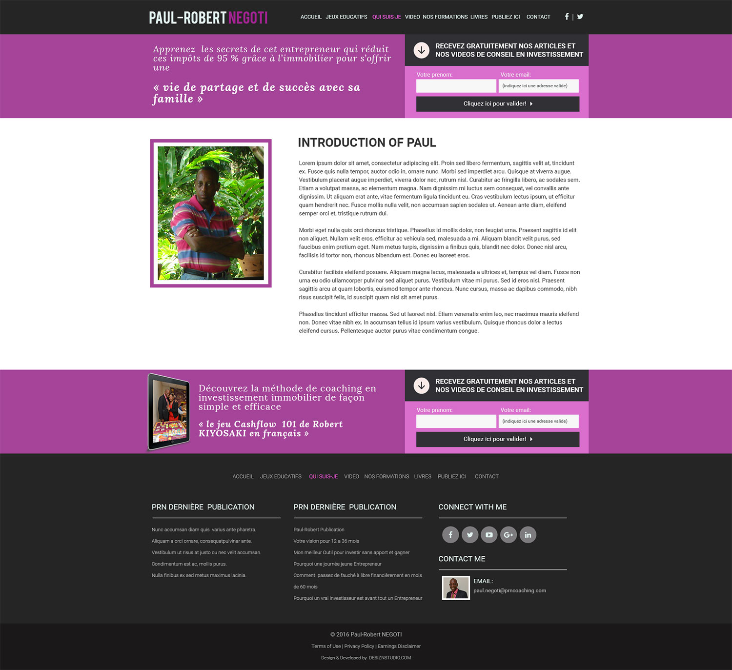 Web Design by Expert Designer for Positive impact | Design #12255760