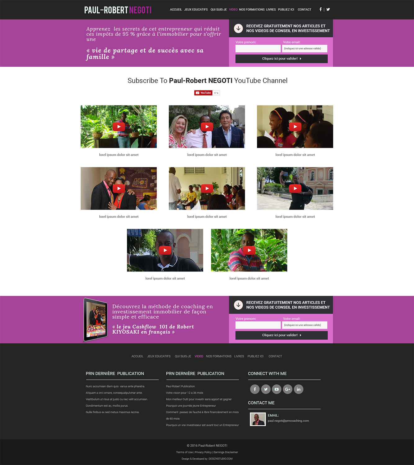 Web Design par Expert Designer pour Positive impact | Design #12255770