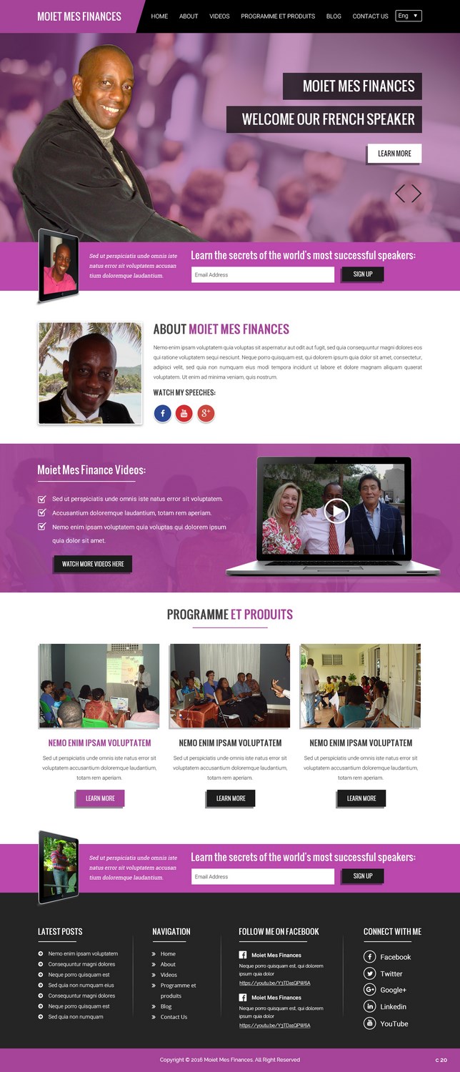 Diseño Web por pb para Positive impact | Diseño #12107601