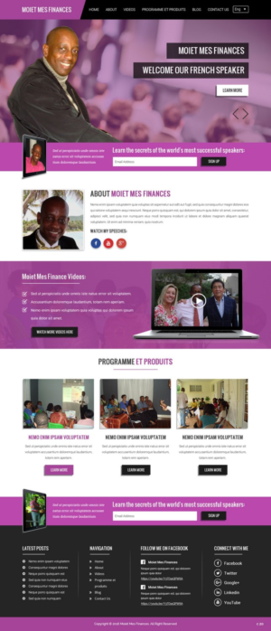 Web Design par pb pour Positive impact | Design : #12107601