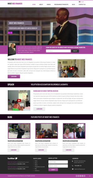 Web Design par pb pour Positive impact | Design : #12107605