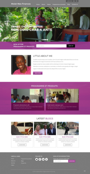 Web Design par pb pour Positive impact | Design : #12107606