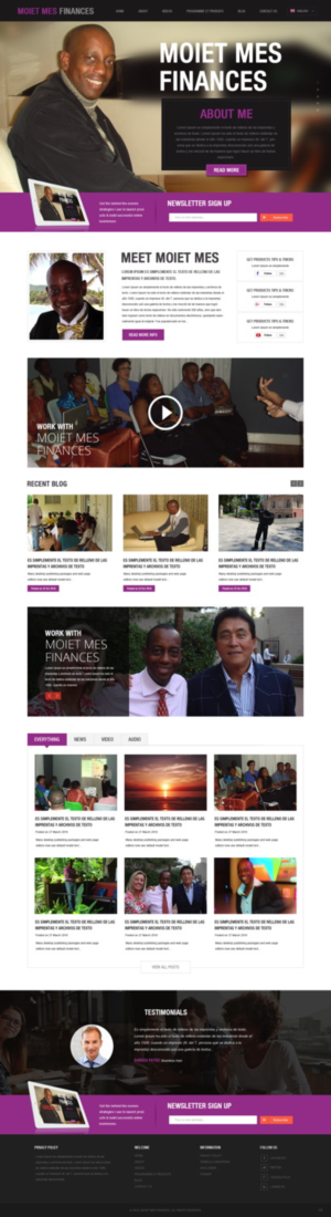 Web Design par pb pour Positive impact | Design : #12107619