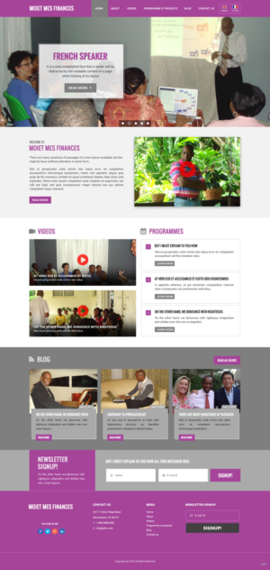 Web Design par pb pour Positive impact | Design : #12120434