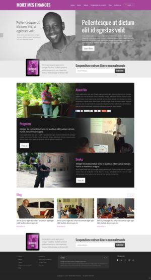 Web Design par pb pour Positive impact | Design : #12120437