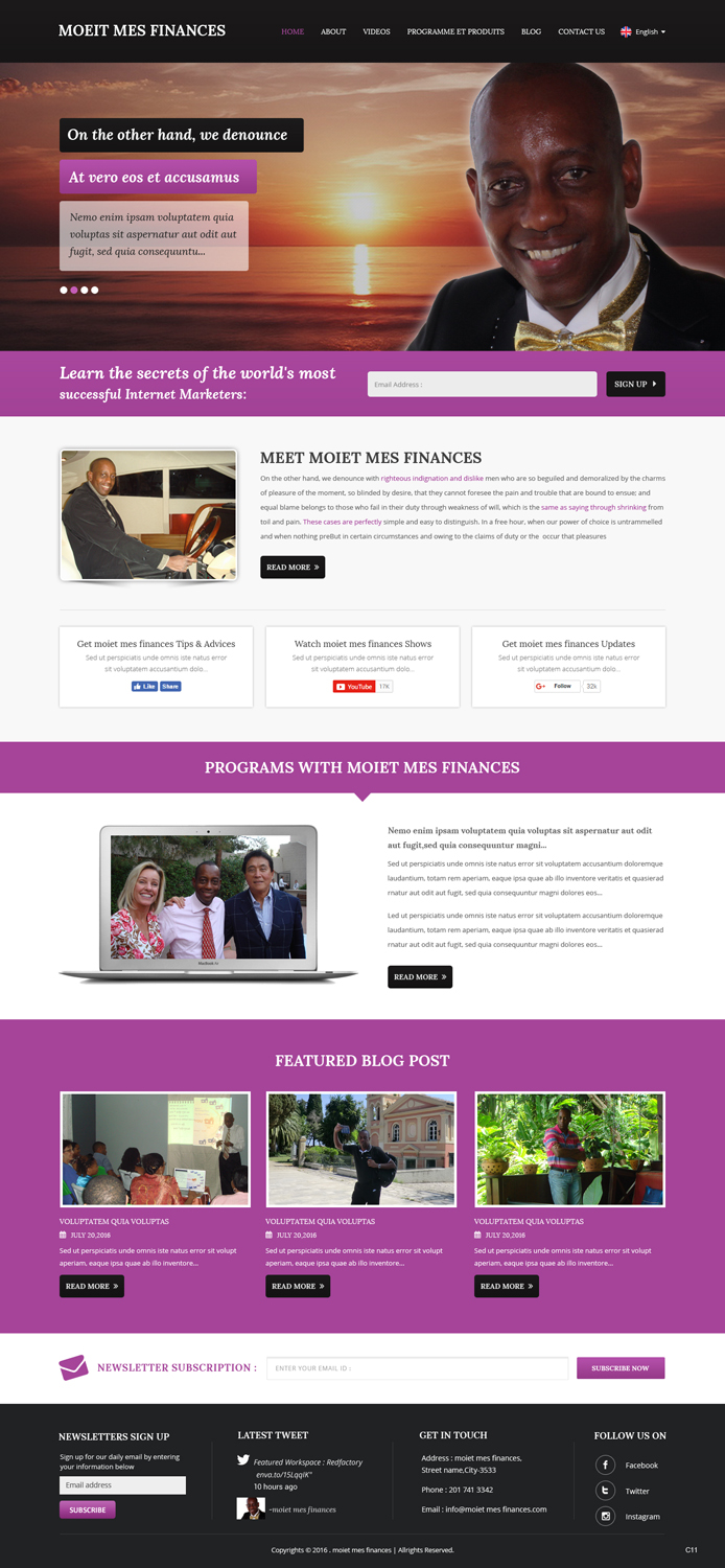 Web Design par pb pour Positive impact | Design #12131678