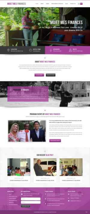 Web Design par pb pour Positive impact | Design : #12131682