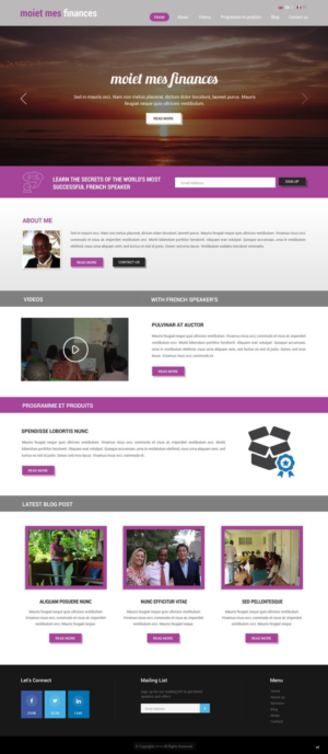 Web Design par pb pour Positive impact | Design : #12131683