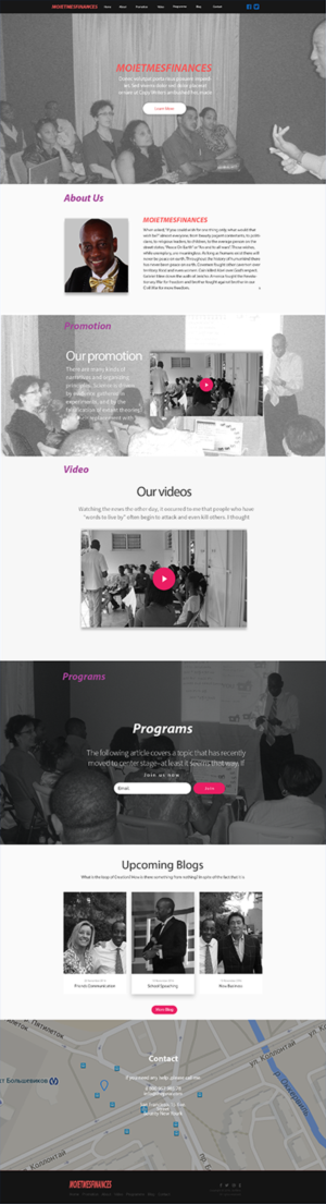 Web-Design von anhongliang für Positive impact | Design #12104628