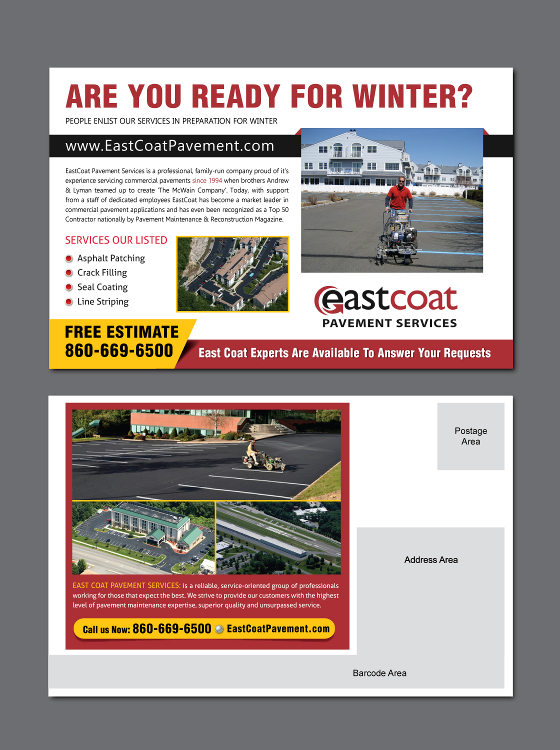 Postcard Design by meet007 for this project | Design #11965884