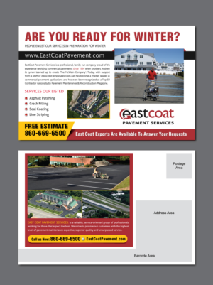 Postcard Design by meet007 for this project | Design: #11965884