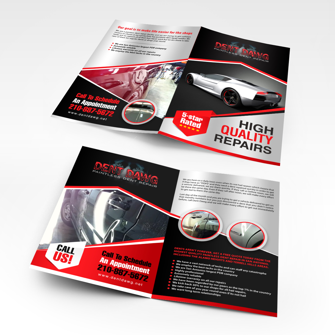 Design de Brochure par debdesign pour Dent Dawg | Design #11952668