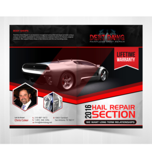 Design de Brochure par creative.bugs pour Dent Dawg | Design : #11940562