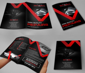 Design de Brochure par creative.bugs pour Dent Dawg | Design : #11949059