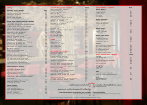 Menu Design by kurt089