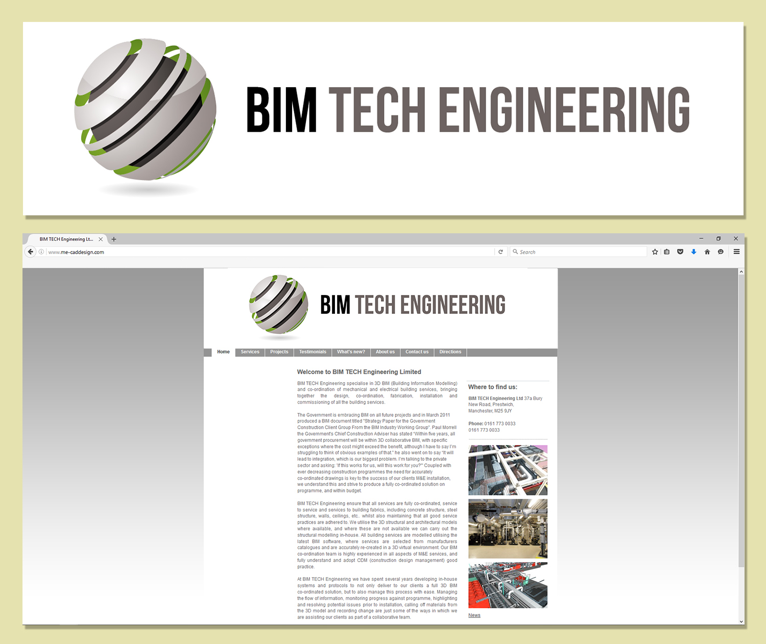 Diseño de Logo por horia.ene para BIM Tech Engineering Limited | Diseño #11943665