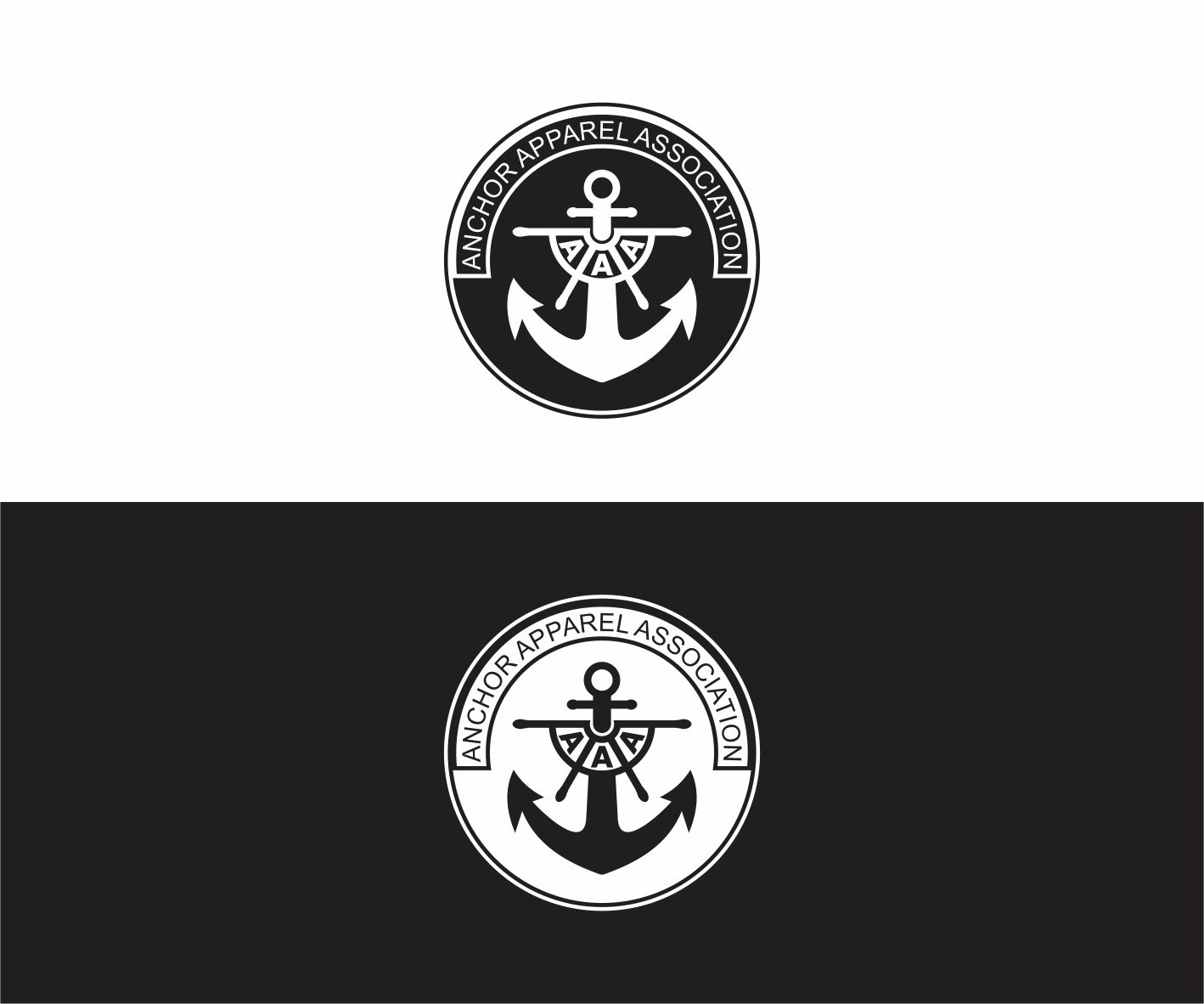 Logo Design by yudishcore for Anchor Apparel Assocation  | Design #12004360