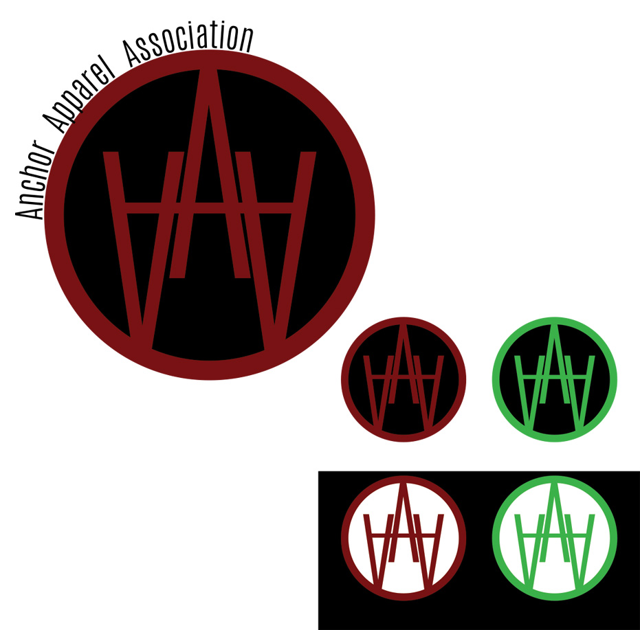 Logo Design by lubka.dimitrova for Anchor Apparel Assocation  | Design #11994788