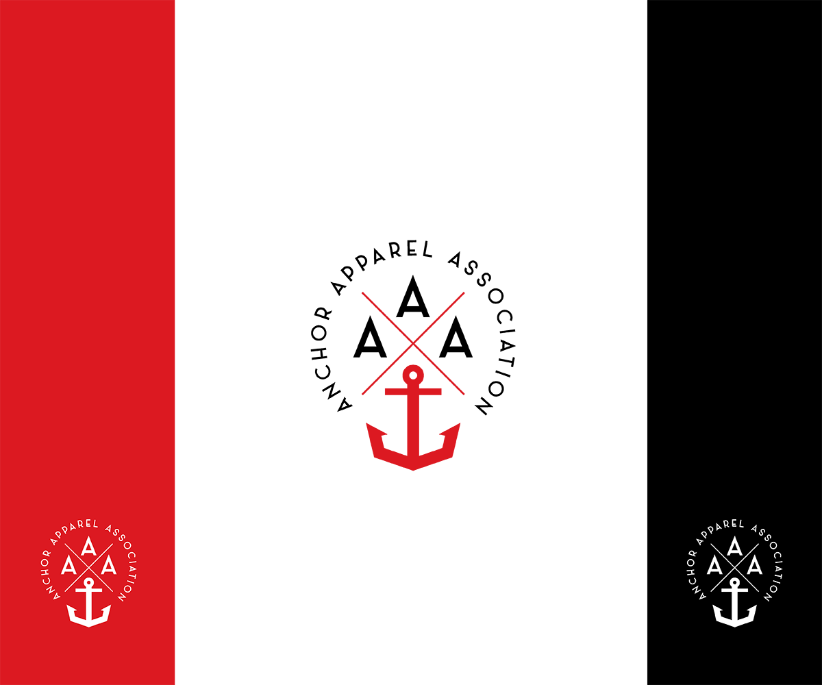 Logo Design by saulogchito for Anchor Apparel Assocation  | Design #12000200