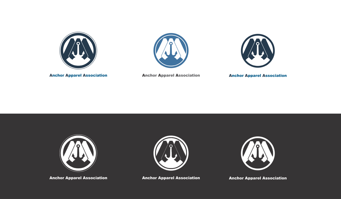 Logo Design by petowesd for Anchor Apparel Assocation  | Design #12011847