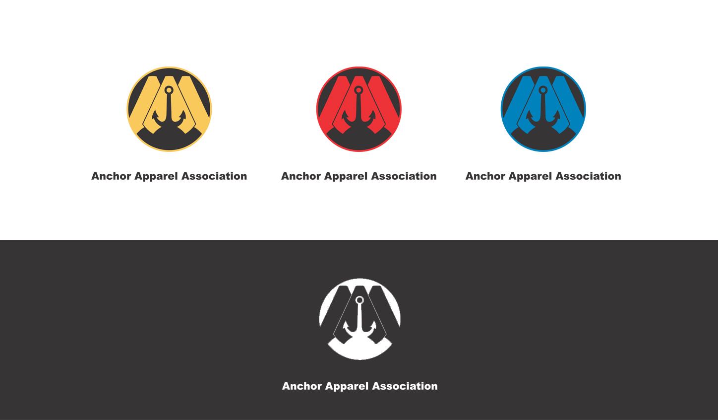 Logo Design by petowesd for Anchor Apparel Assocation  | Design #12011854