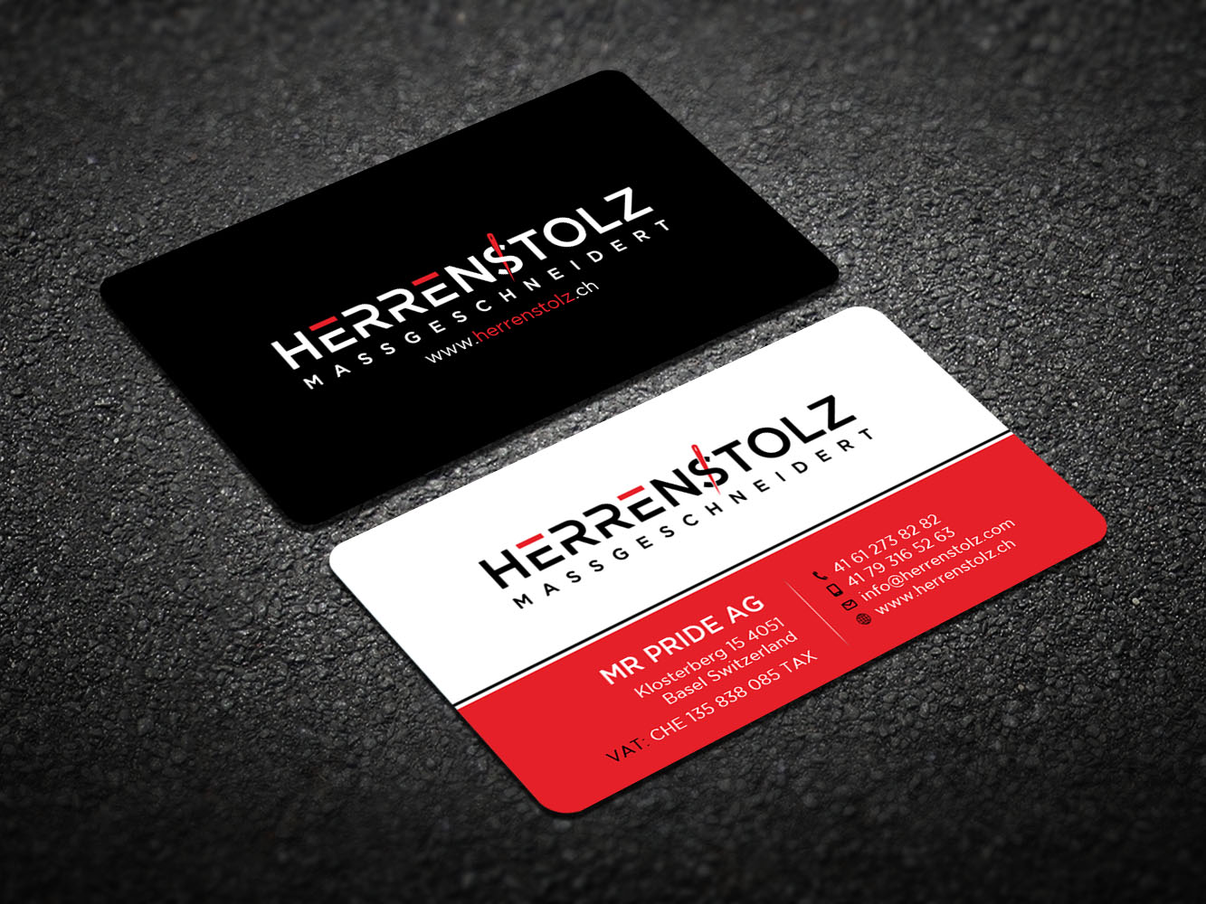 Stationery Design by Verified artistry for HERRENSTOLZ AG | Design #11970831